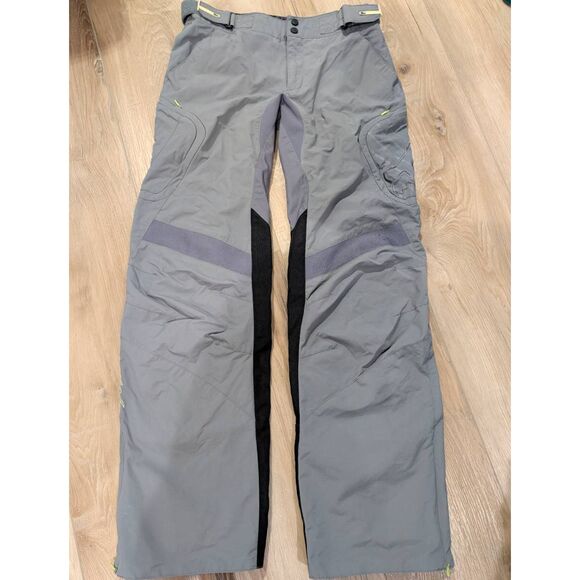 Fox Racing Dakota Women’s Moto Pants 7/8 Gray Lime Green Off-Road MX w/ Pads - Picture 2 of 12